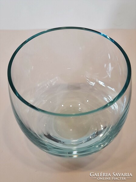 Old, larger size moser culbuto glass