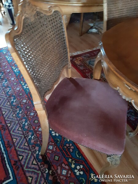 Warrings kinyitható étkezőasztal 4 székkel
