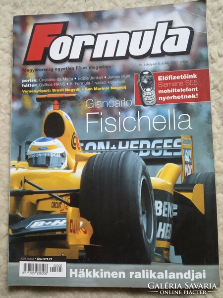 Autósport és Formula ! 2003 IV / 5. szám. Jó állapotban