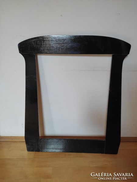Art deco large solid wood frame