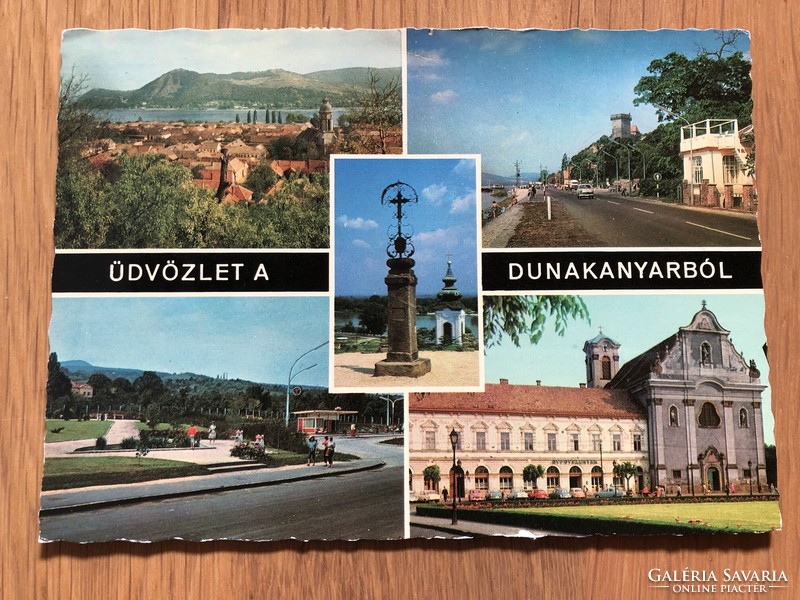 Danube bend postcard