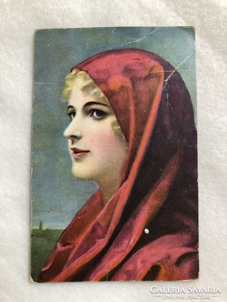 Antik STENGEL képeslap - 1918                                         -2.