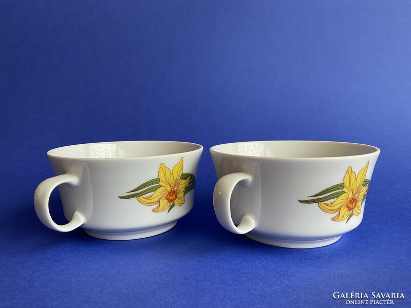 Alföldi 2 display daffodil teacups