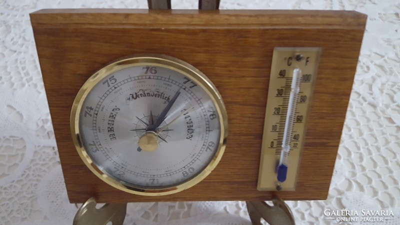 Fali időjárás állomás,barométer,hőmérő