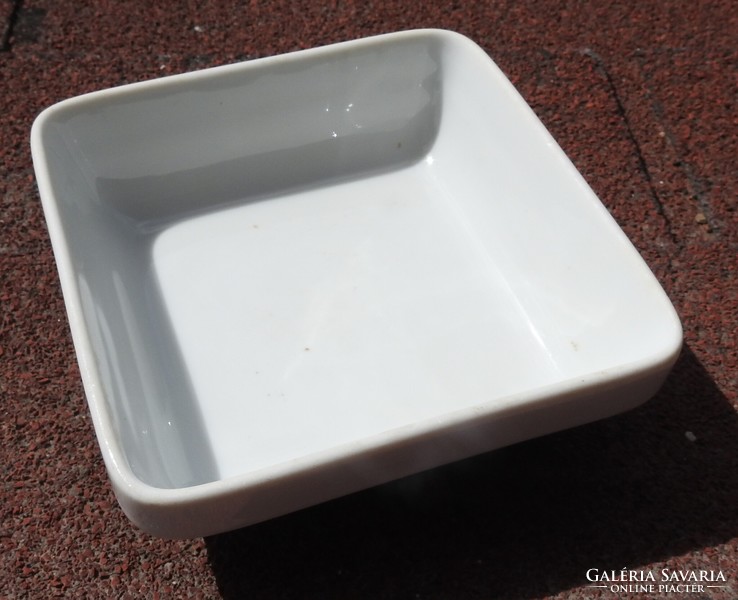 Lilien white square centerpiece - bowl
