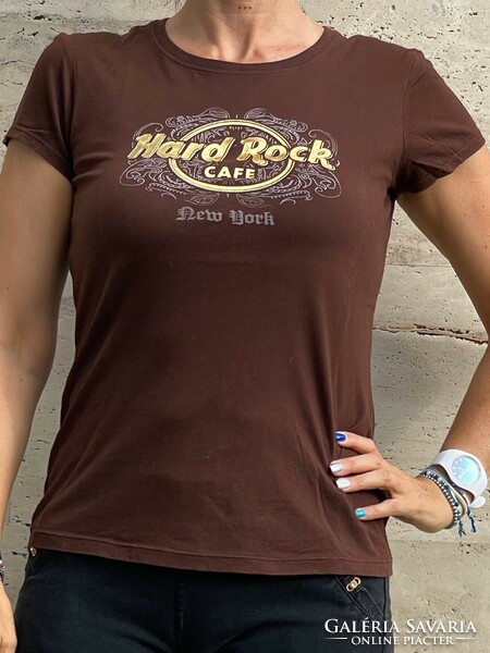 Hard Rock cafe női barna felső, póló