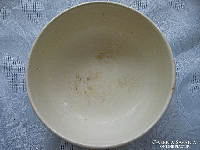 Antique retro ceramic bowl