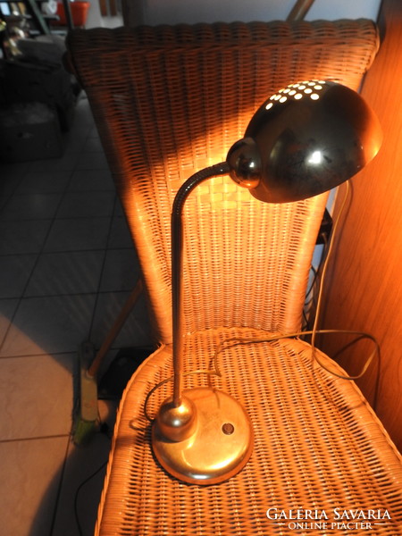 Tungsram copper table lamp - office lamp - reading lamp