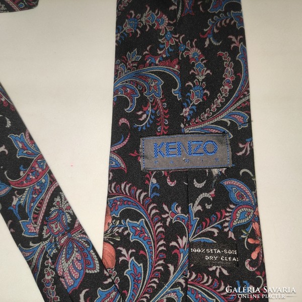 Kenzo nyakkendő, Kenzo valódi selyem nyakkendő