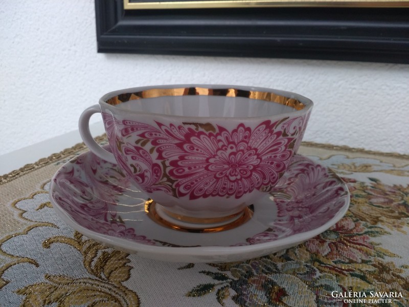 Lomonosov tea cup+saucer