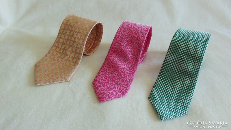 100% silk minőségi selyem nyakkendő többféle