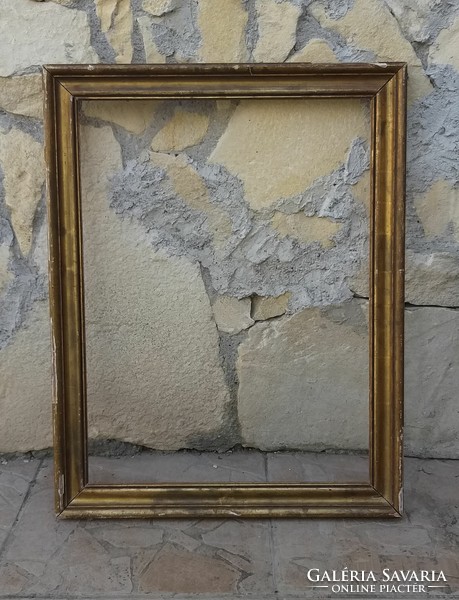 Antique gilded wooden frame 41 x 53 cm
