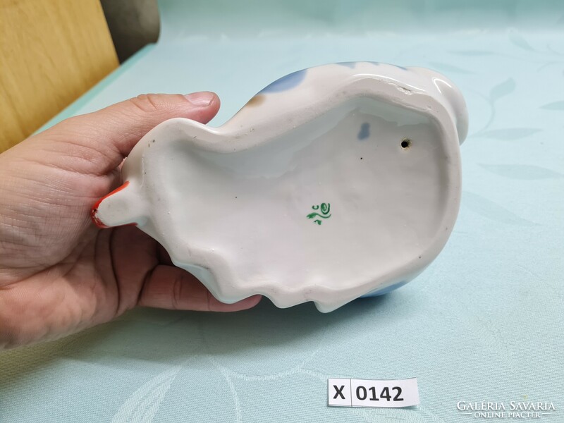 X0142 Cigány jósnő Ukrán porcelán 17x14 cm