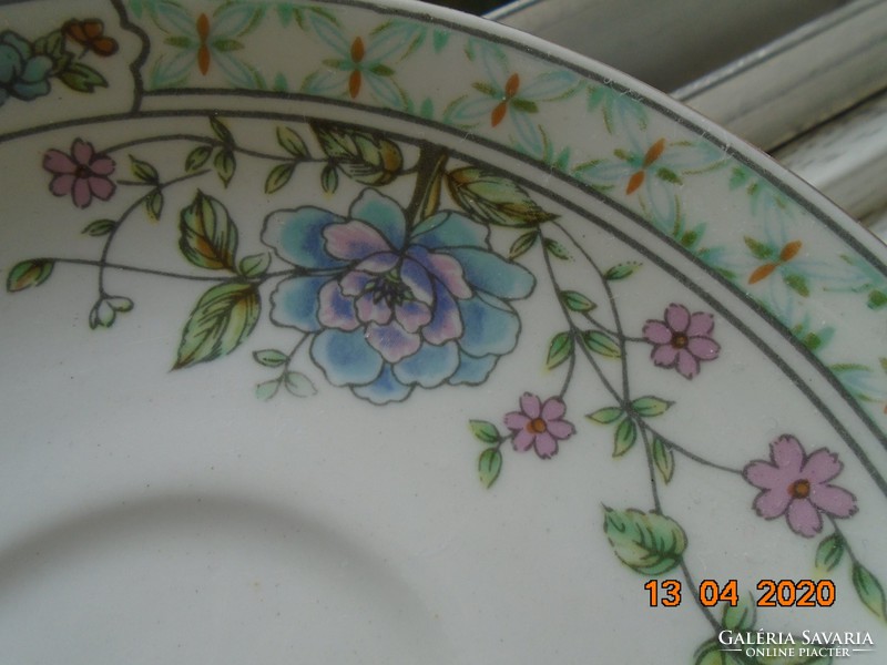 Balmoral castle antique English rich flower pattern small plate
