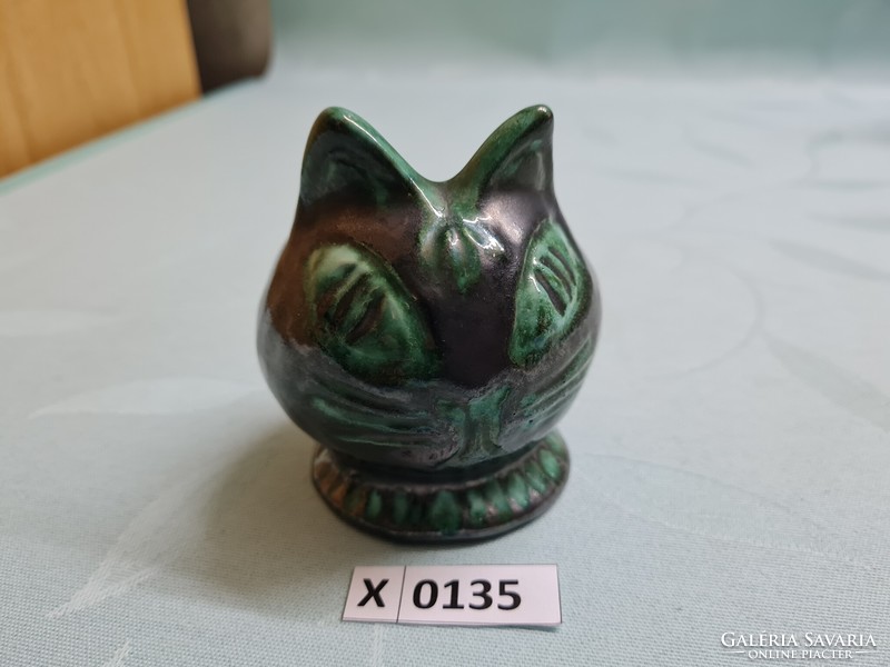 X0135 Iparművészeti macska  8 cm
