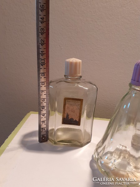 Retro illatszeres üveg kölnis parfümös régi palack 4 db