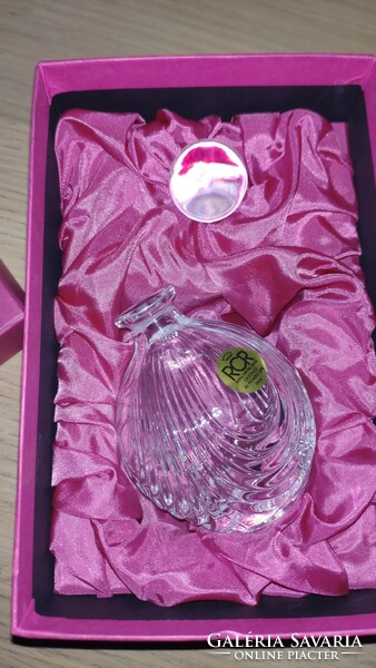 Royal crystal rock rcr Italian lead crystal perfume bottle