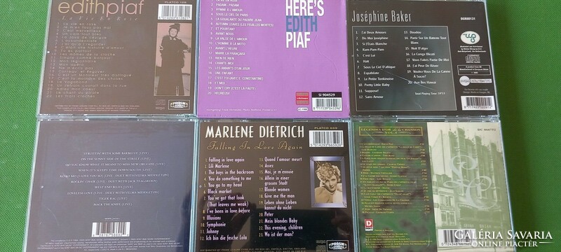 Music CDs HUF 790/each 11 pcs