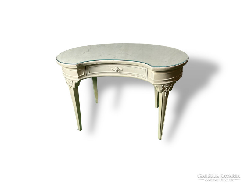 Antique classicist desk polished