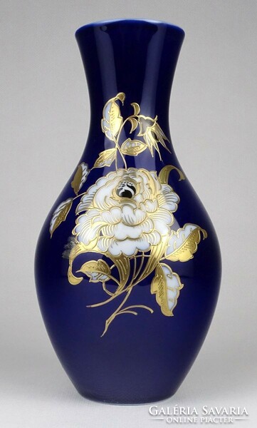 1M551 Régi jelzett Wallendorf porcelán váza 21 cm