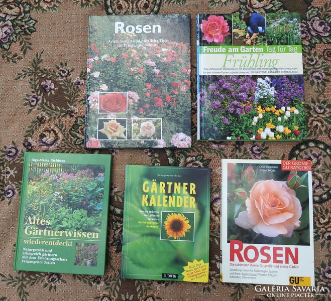 Rosen - Garten - Német nyelvű kertészeti könyvek