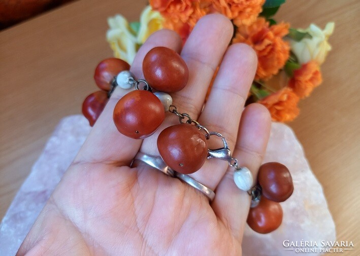 Jewelry fair! Item 27 - authentic bracelet made of hard fruits