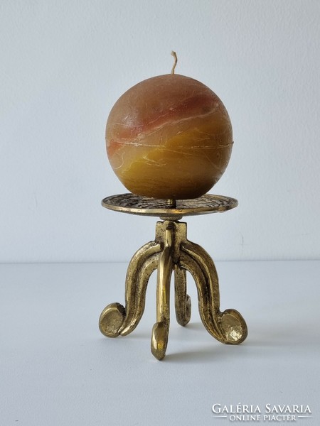 Vintage copper candlestick