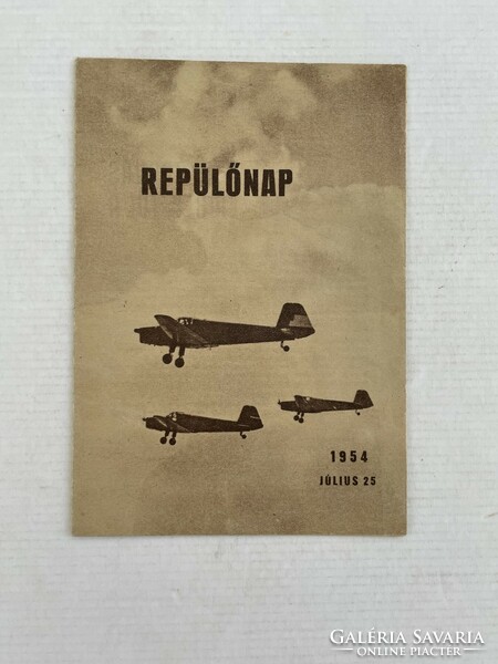 1954 Aviation Day Program Booklet, July 25, 1954 - Retro, vintage aviation related publication