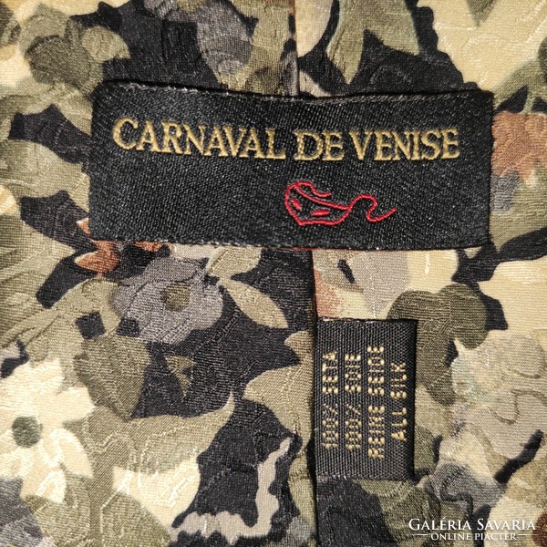 Carnaval de Venise nyakkendő, olasz valódi selyem  nyakkendő