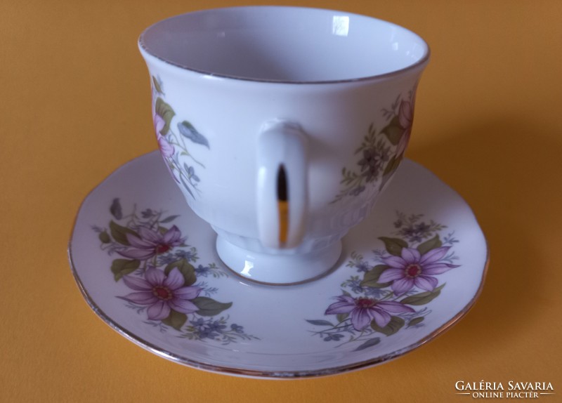 Royal kent clematis pattern coffee cup