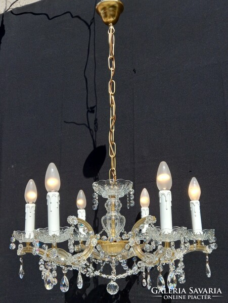 Mária Theresa style crystal chandelier crystal chandelier with 6 arms