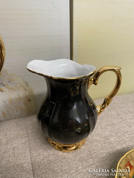Reichenbach German porcelain 6-person tea set a42