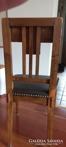 Art Nouveau chairs, renovated 4 pcs
