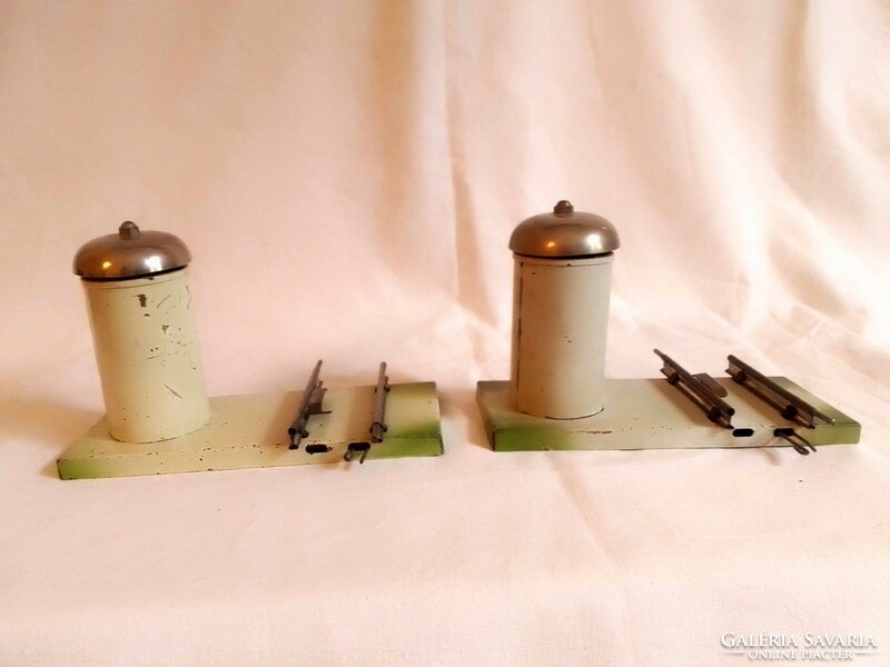 Old märklin track signal bell model 0 field table accessory