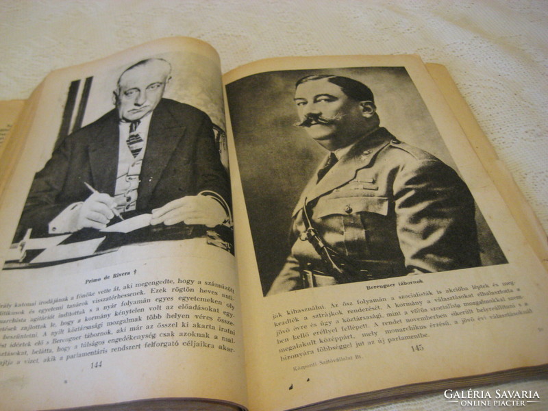 The battle of five parts of the world, the yearbook of the Pest newspaper, 1943..