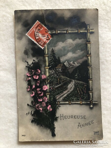 Antik képeslap - 1919                                    -2.