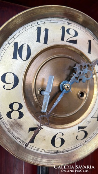 Antique art nouveau wall clock