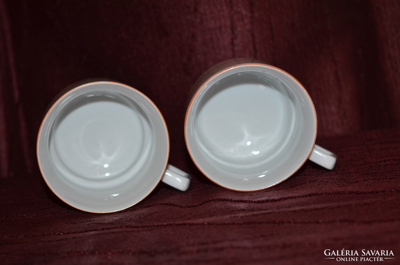 Zsolnay mug pair 02 ( dbz 00130 )