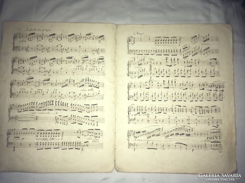 /1800s/ italia truis fantasics brilantes composé es pour le pianoforte par francois hünten.