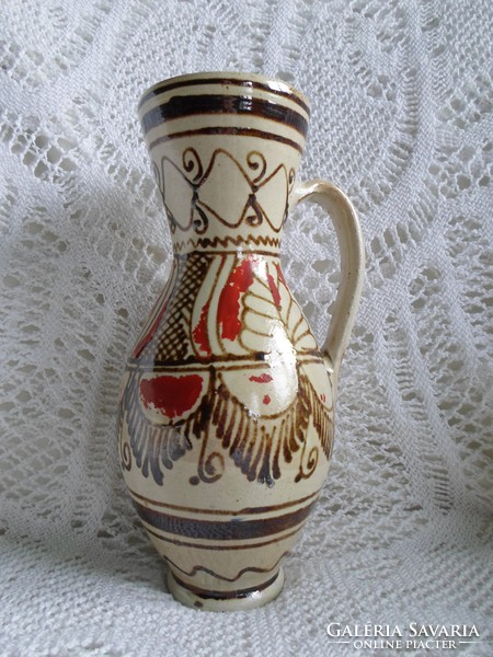 Folk corundum ceramic mug, flawless 23.5 cm