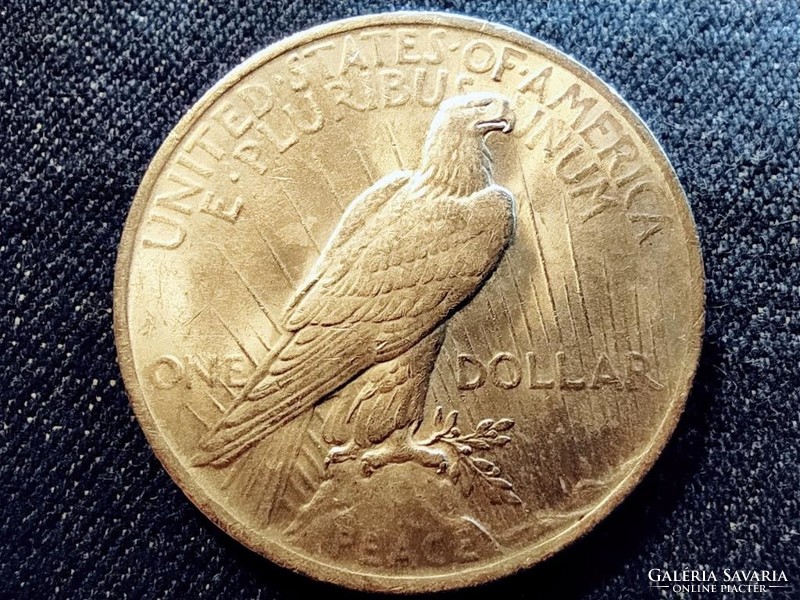 USA Peace dollár I. VH befejezésének emlékére .900 ezüst 1 Dollár 1923 (id77094)