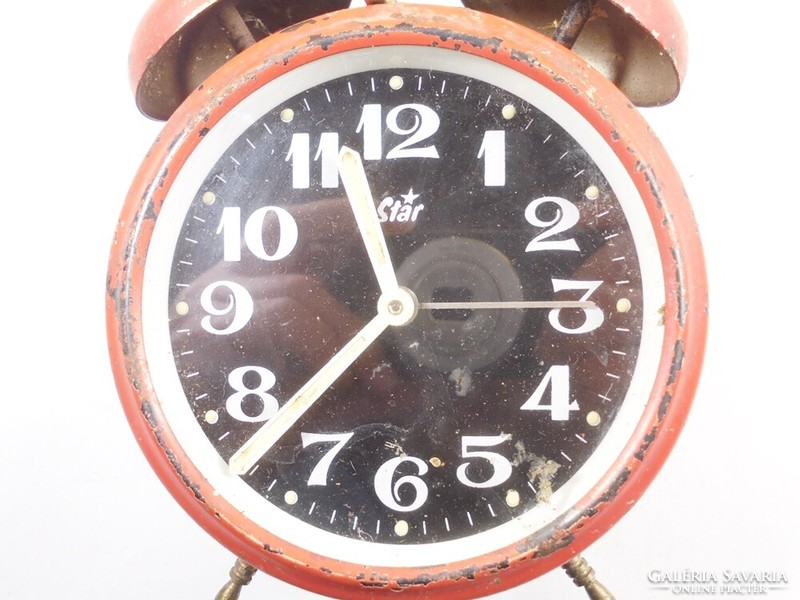 Retro old alarm clock alarm clock alarm clock - star brand 1970s