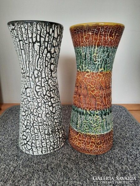 Pair of retro vases by Károly Bán