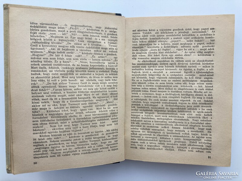 Mollináry Gizella, Az Isten hallgat, 1947 - könyvritkaság, eredeti papírborítóban