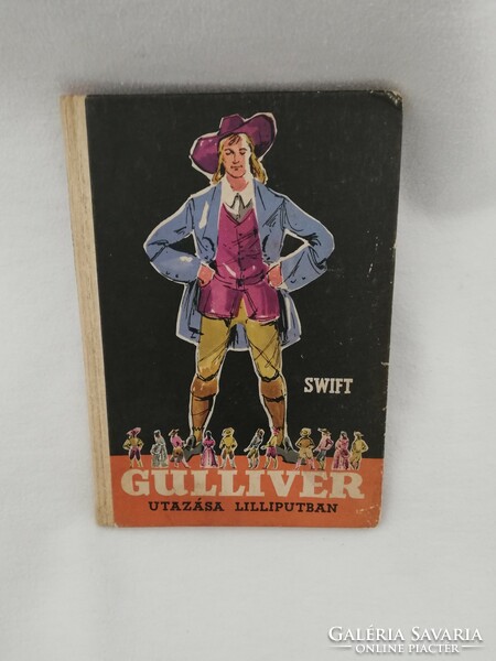 Első kiadásos Gulliver utazása Lilliputban