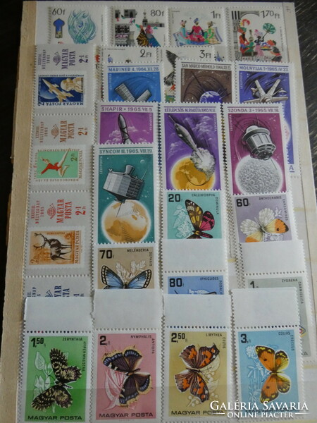 Post-clean Hungarian stamps 7-8.