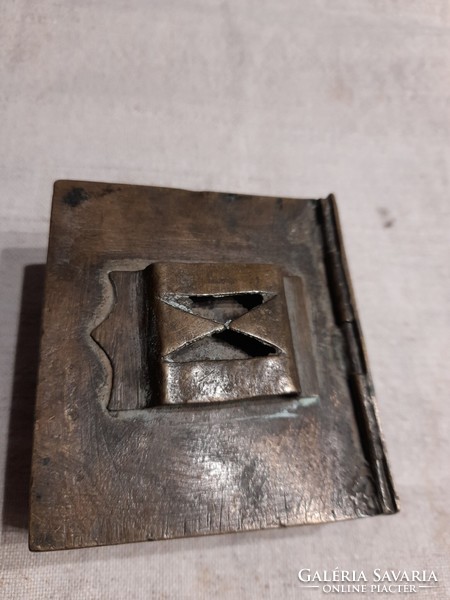 Cartridge box, plaska brass - military
