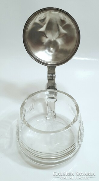 Art Nouveau wmf silver-plated jug