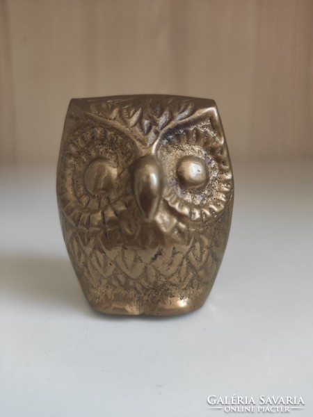 Owl made of brass