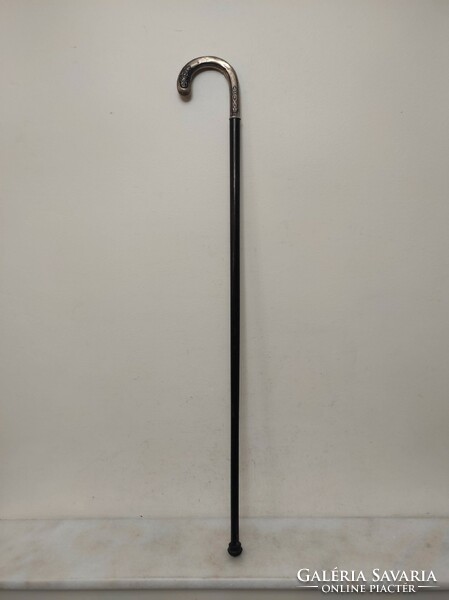 Antik sétapálca ezüst nyelű bot sétabot film színház jelmez kellék 358 7131